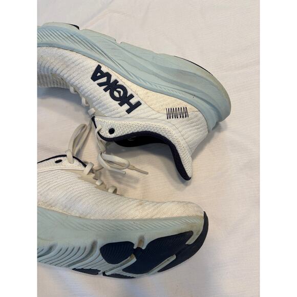 Hoka One One Solimar Womens 9 B White Athleisure Lightweight Running Shoes - Picture 12 of 15